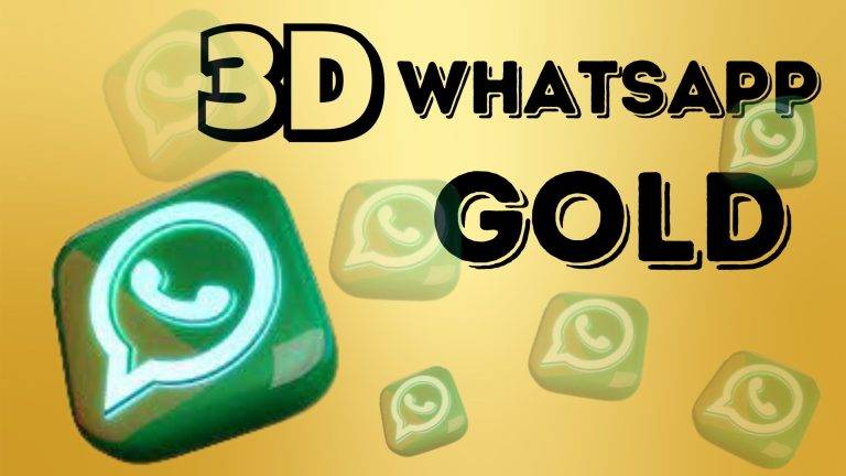 3D WhatsApp Gold Apk Download
